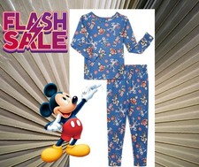 Disney Mickey Mouse Toddlers size 4T Halloween Pajama Top and Pants Set, 2-Piece