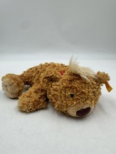 Vintage STEIFF Stuffed Plush Bear 10 Teddy Bear 014468 Red Bandana Germany
