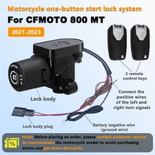 Keyless Access Start System Lock Motorcycle Ignition Control Switch Remote