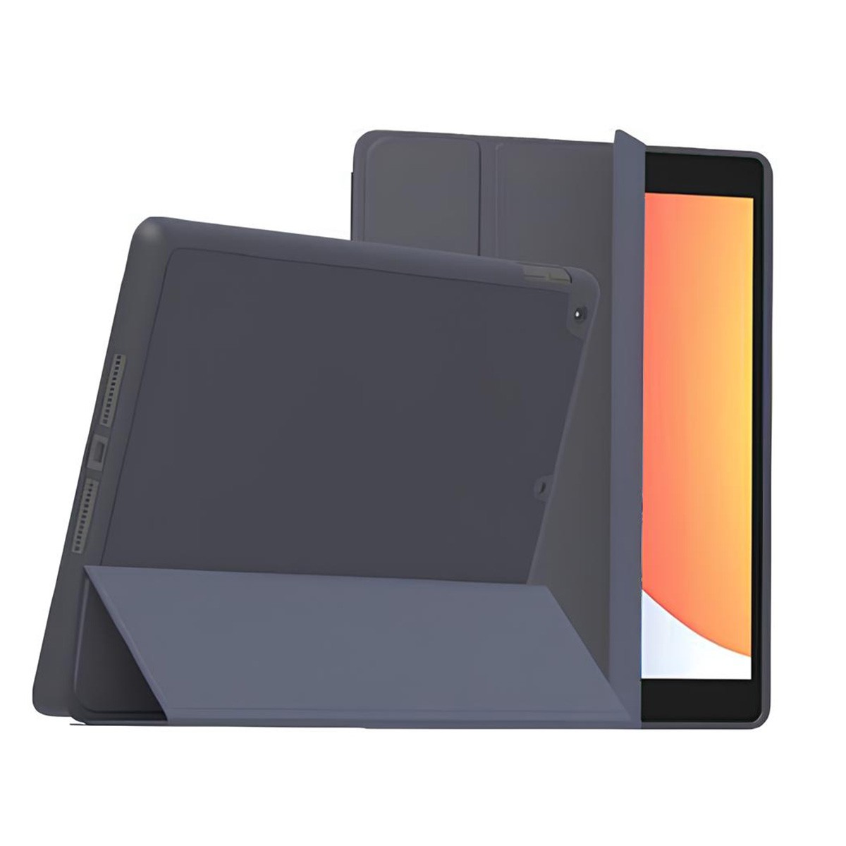 Housse iPad Air 11 SlimSkin MW antichoc bleu marine anti-perte stylet