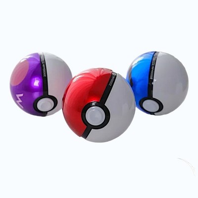 Pokeball 3D Power Bank 20000mAh External Battery LED Charger Dual Port Gift Box
