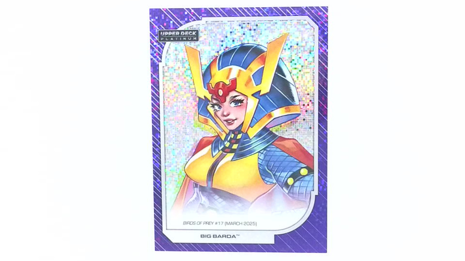 Upper Deck Platinum: DC 2026 PURPLE PIXELS Big Barda #09/34