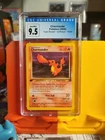 Pokémon TCG Charmander Team Rocket 50/82 CGC 9.5 Old Label (Gem Mint 10 Now)