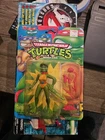 Vtg  Mona Lisa Figure Ninja Turtles TMNT Playmates New on Card near mint