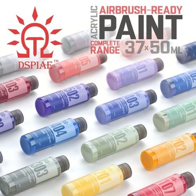 DSPIAE: Airbrush Paint - Full Range - 37 Colors - Acrylic Model