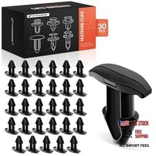PCS Front Bumper Grille Hood Retainer Clips, for 6.2 mm Hole 30
