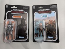STAR WARS THE VINTAGE COLLECTION VC181 The Mandalorian & VC227 Kuiil