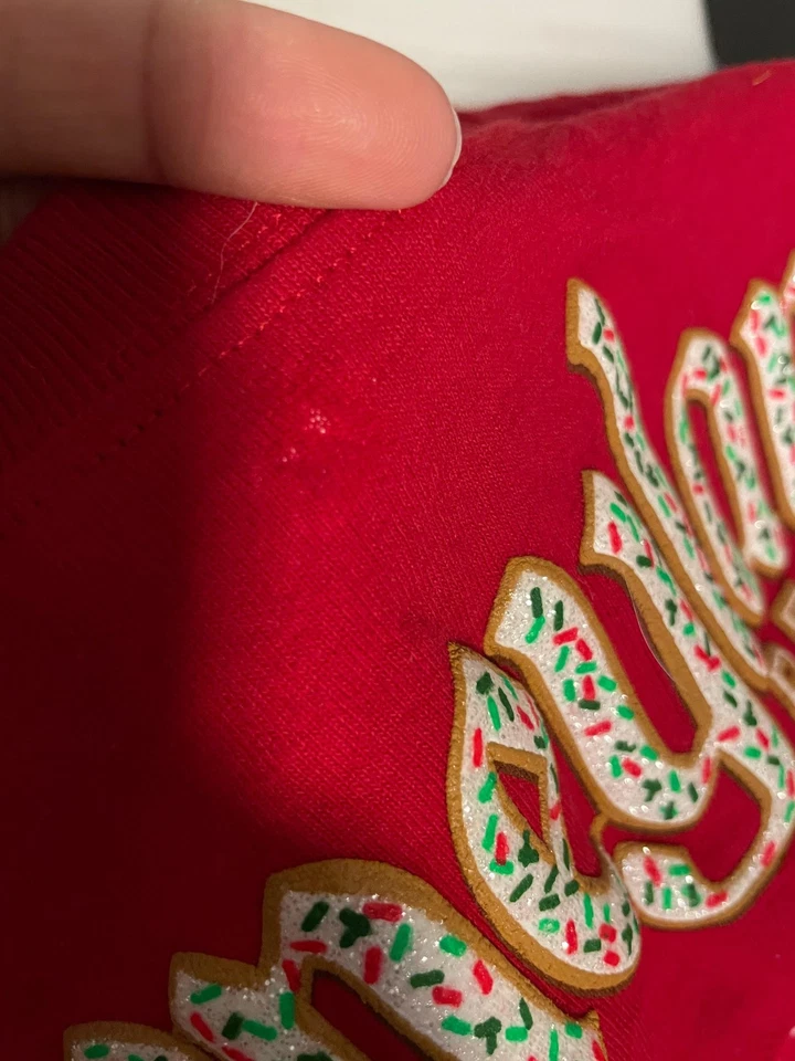 Disney Parks Spirit Jersey Disneyland Resort Dog Shirt XL Christmas Made in USA - Image 3 of 4