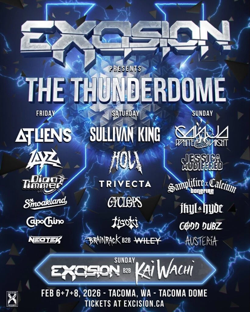 Excision 2026 Thunderdome Poster