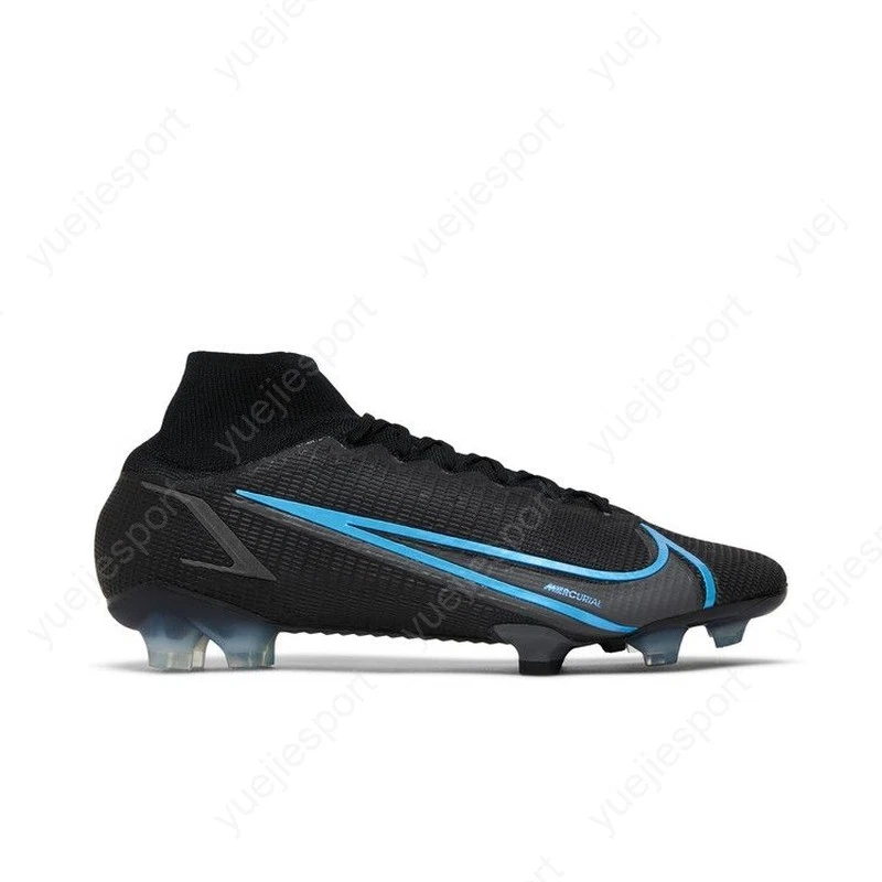 Nike Mercurial Superfly 8 Elite FG Black Photo Blue - огромный