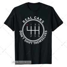 Funny Manual Transmission T-shirt Stick Shift Car Guy Gifts Gearhead Racing Tee