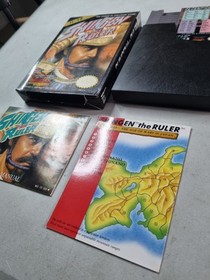 Shingen The Ruler (Nintendo NES) Complete in Box w/ Map CIB 