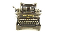 Rare! SALTER STANDARD Nº10 Typewriter 1908 Schreibmaschine Machine a Ecrire thumbnail