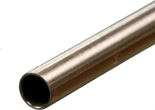 K&S Precision Metals Round Stainless Steel Tube 87119 3/8 OD x 12 Long, 