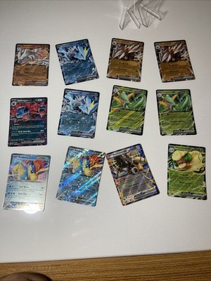 Lot Of 12 Pokemon Black Bolt/ White Flare Pokemon EXs Double Halo