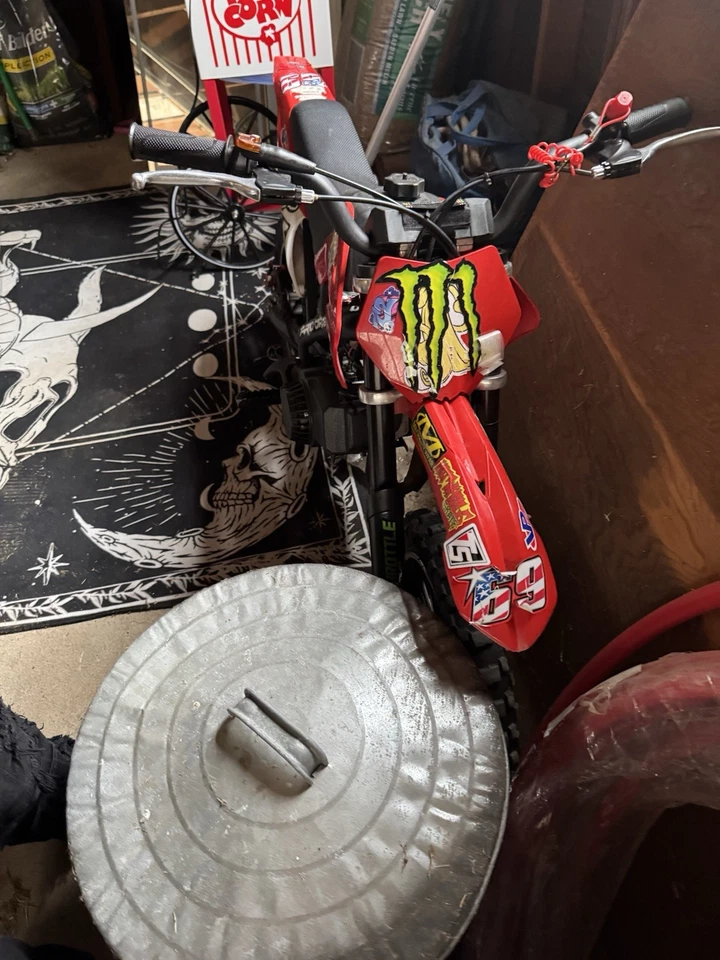 Moto de cross automática 110cc 4 velocidades, niños, 2023 Foto 2 de 3