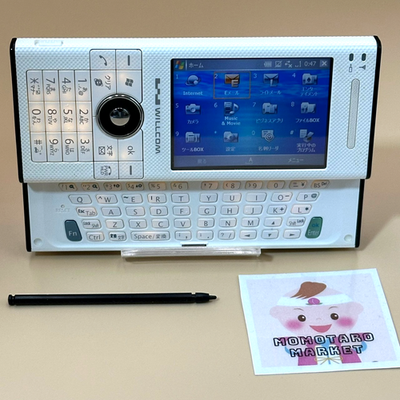 Sharp WS007SH W-ZERO3 White Willcom Windows Mobile Smartphone