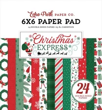 Echo Park Double-Sided Paper Pad 6"X6"-Christmas Express