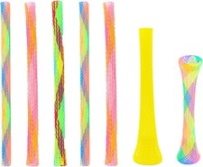 Cat Spring Toys 30 Pack Interactive Tube Coils for Indoor Cats Random Colors