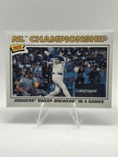Topps 2026 Heritage NL Champions Los Angeles Dodgers #277 Base Set Card