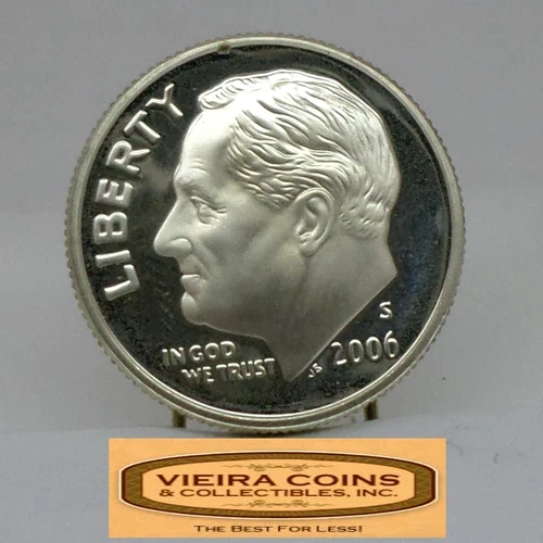 2006-S Roosevelt Silver Proof Dime  - #C56463NQ