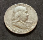 1951‑S Franklin Half Dollar • 90% Silver • Circulated • Denver • X17