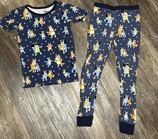 Little Sleepies Bluey Dance Mode 5/6 Two-Piece Bamboo Pajama Set