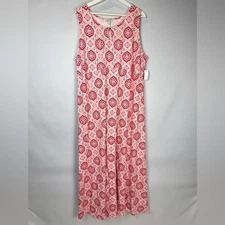Talbots Swing Dress Tank Dress A-line Empire Waist Sleeveless Jersey Size 2X NWT