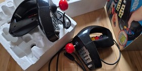 ColecoVision Super Action Controllers Vintage Joysticks w/Box *VG