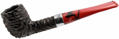 Peterson 'Dracula' Rusticated Finish Medium Straight Billard Bruyère Pfeife (06)