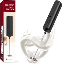 "FINAL SALE" Milk Frother Wand, Mini Milk Frother Handheld, Random Color Only!