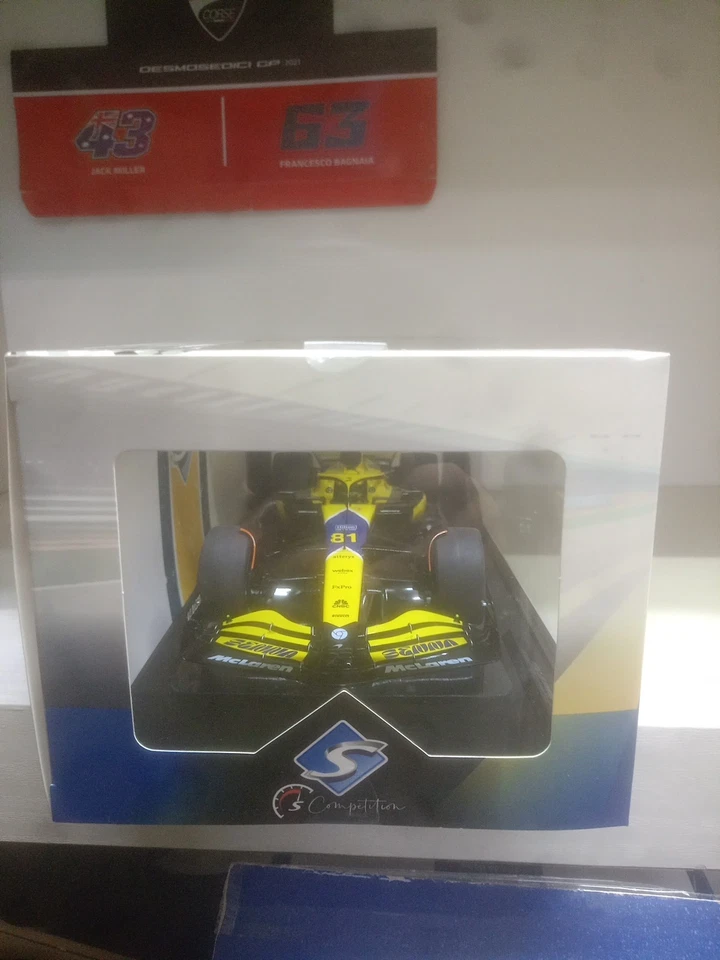 Solido F1 Mclaren MCL38 #81 Oscar Piastri Monaco GP 2024 1/18 S181404 - Immagine 3 di 3