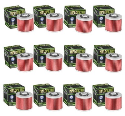 HF145 Oil Filter - 12 Pack For 76-20 Yamaha Aprilia Pegaso