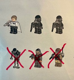 LEGO Star Wars: Krennic's Imperial Shuttle (set#75156). Used. Very Good Cond.