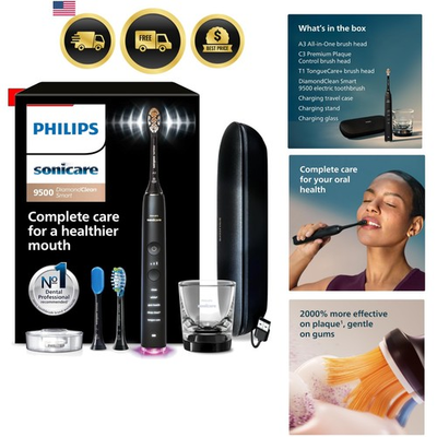 #ad #ad DiamondClean Smart 9500 Electric Toothbrush Sonic Toothbrush with App Pres... $481.30