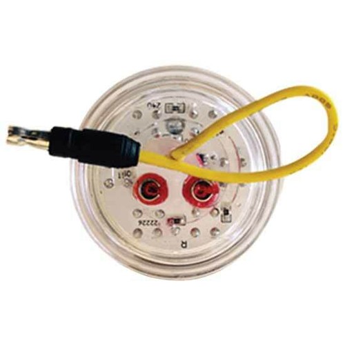 Trux 2 Inch Round Amber Marker To Purple Auxiliary Dual Revolution LED Light - Picture 2 of 3