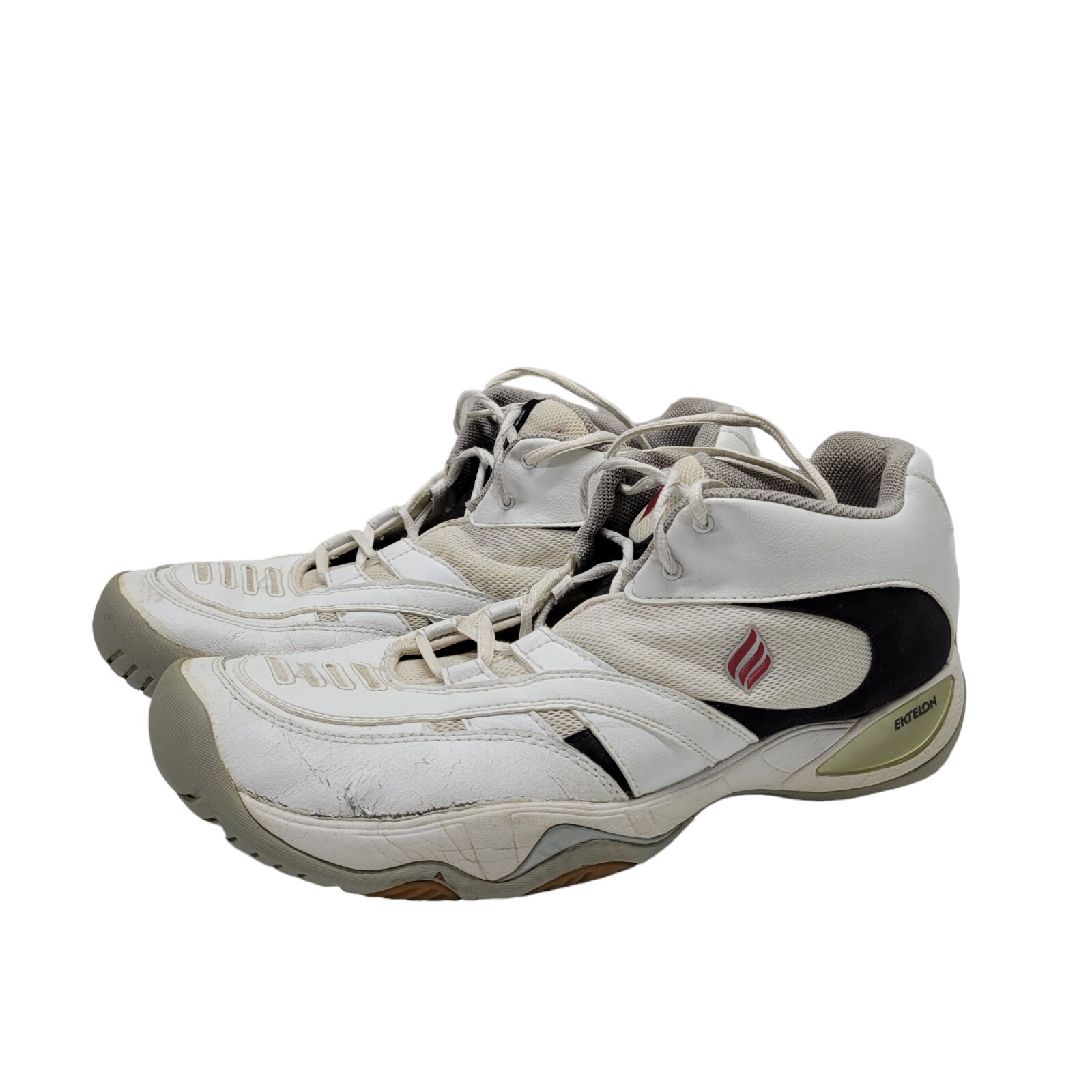 EKTELON T9 ROADSTER MID White w/ Black Racquetball Shoes Size 13 eBay