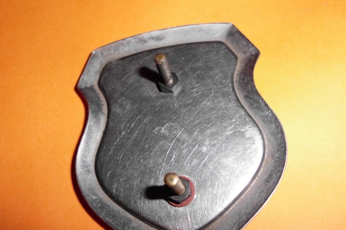 VINTAGE LUXEMBOURG PAKO RHENEN HOLLAND AUTO CAR GRILL BADGE EMBLEM - Picture 4 of 6