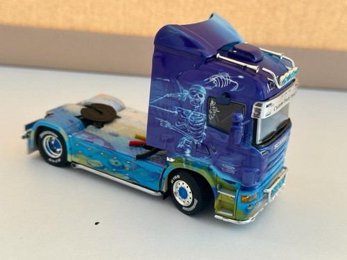 WSI truck models,SCANIA HIGHLINE 4X2+KOELOPLEGGER,MM TRANSPORT - Picture 7 of 14