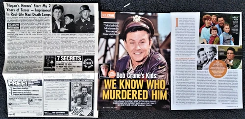 Bob Crane magazine clippings: Hogan's Heroes