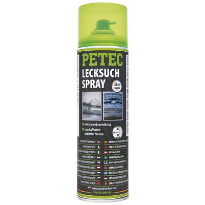 Lecksucher Leckfinder Lecksuch Spray Prüfflüssigkeit PETEC 70750 400 ml 