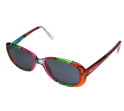 Mattisse Eyewear Hand Painted Sunglasses and Case Model 9232 Italy