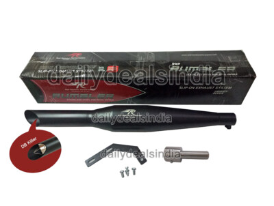 Fit Für Royal Enfield Klassisch 350 500 '' R S Auspuff Schalldämpfer, Schwarz ''