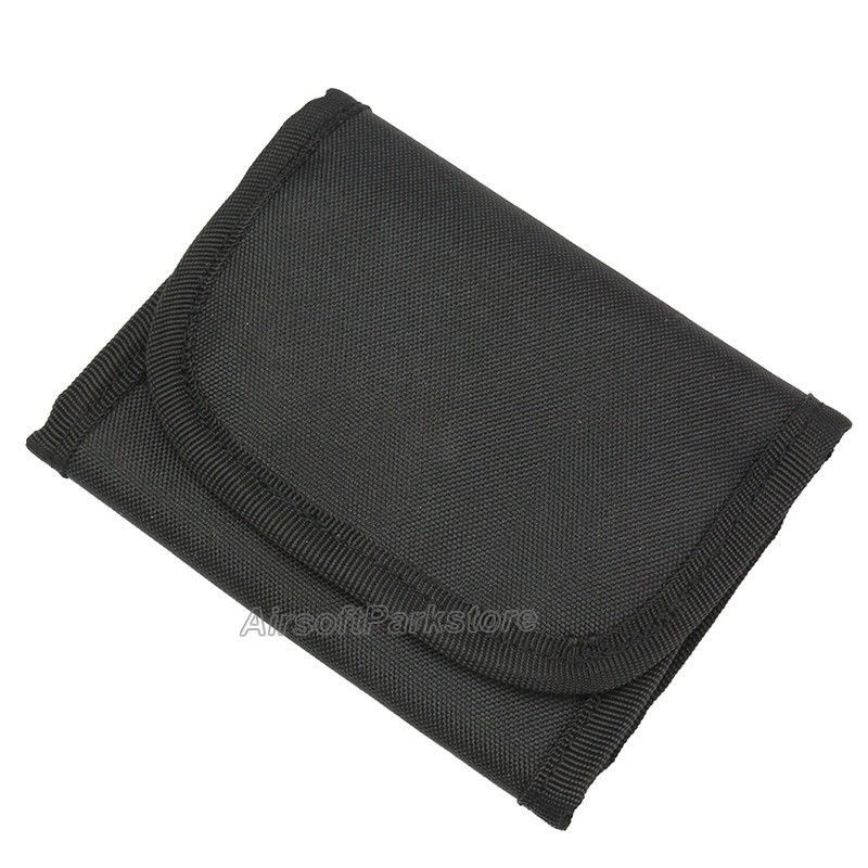 US 100 Rounds Pistol Rifle Ammo Pouch Bullet Carrier Waist Wallet Holder .22LR E - Foto 8