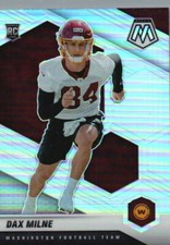 2021 Panini Mosaic #400 Dax Milne Prizm Silver