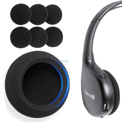 3 Pairs Foam Ear Pads for Chrysler Town&Country,Jeep Grand Cherokee/Ram Headset