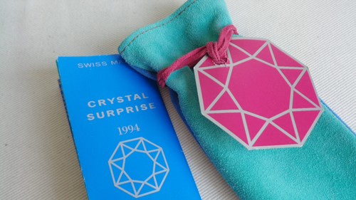 Reloj de pulsera Watch Crystal Sorpresa 1994 hecho en Suiza Alessandro Mendini excelente estado - Imagen 16 de 21