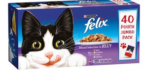 felix agail cat food