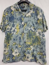 O  Neill Surf Standard Fit Floral Button Short Sleeve Hawaiian Shirt Size XL
