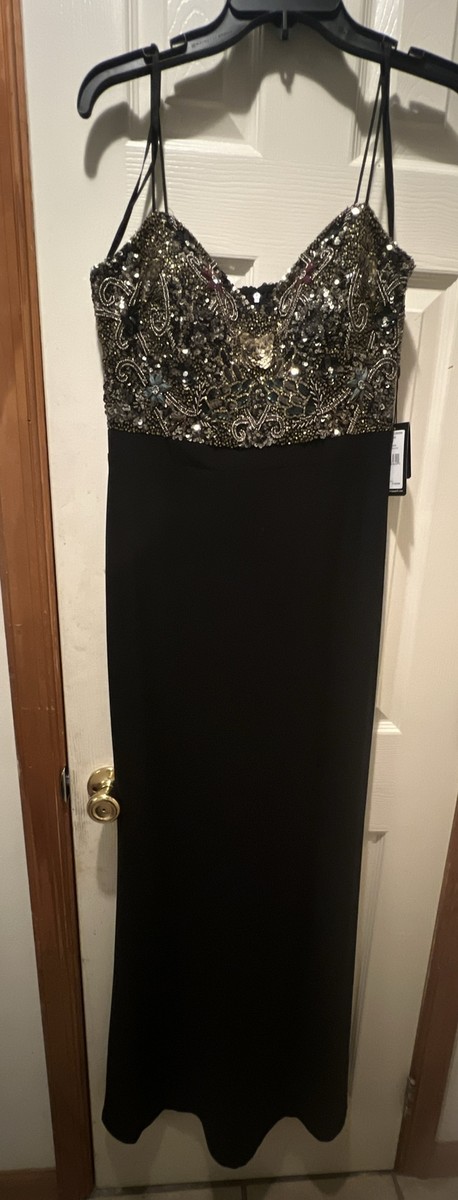 brown sequin prom dress Embellishment Long Gown CF199 – Sparkly Gowns Dress Size:UK Size 12 to 14 print-differs Dakota Johnson's Blue Gucci Irregular Striped